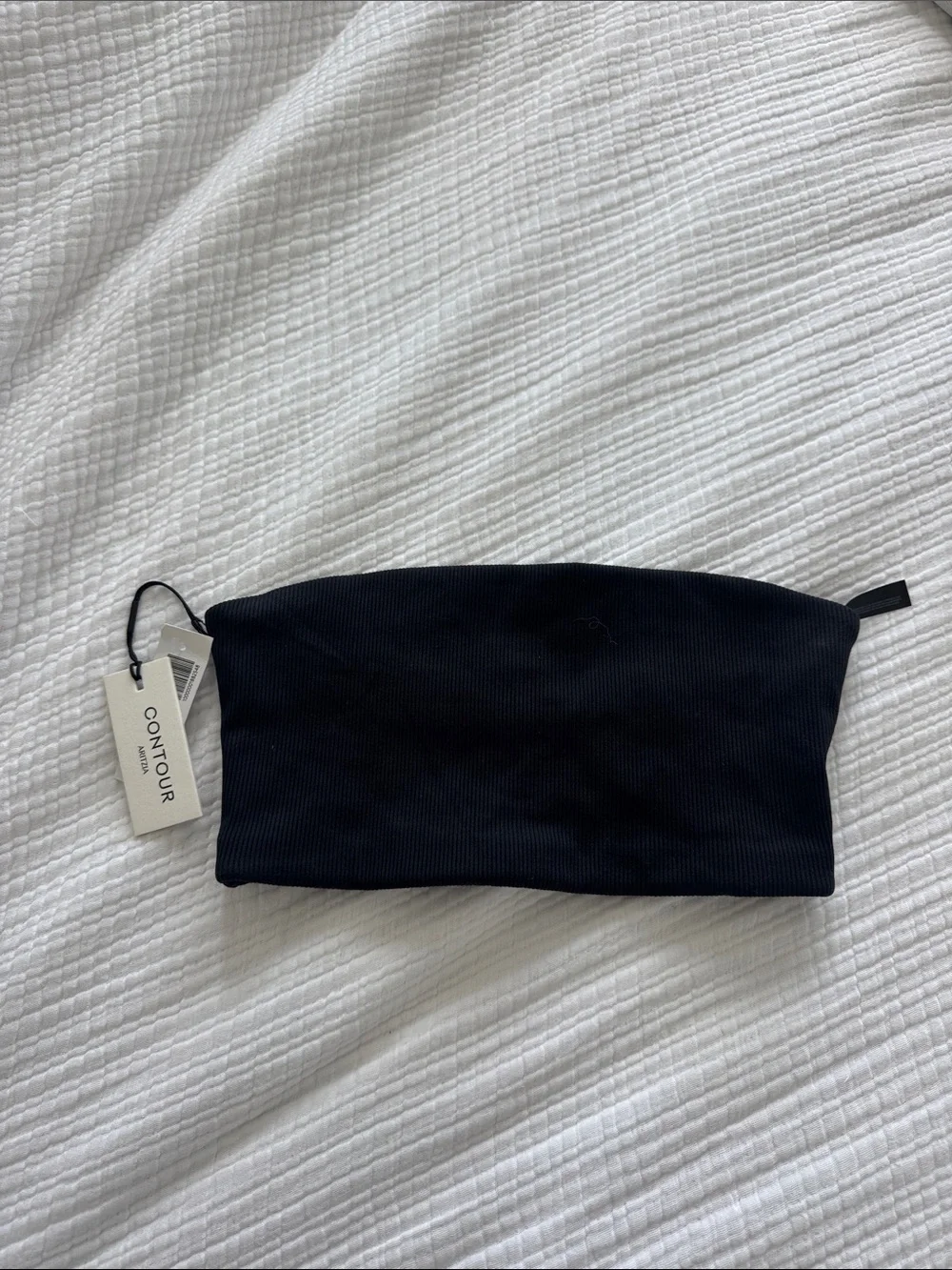 Aritzia black bandeau top